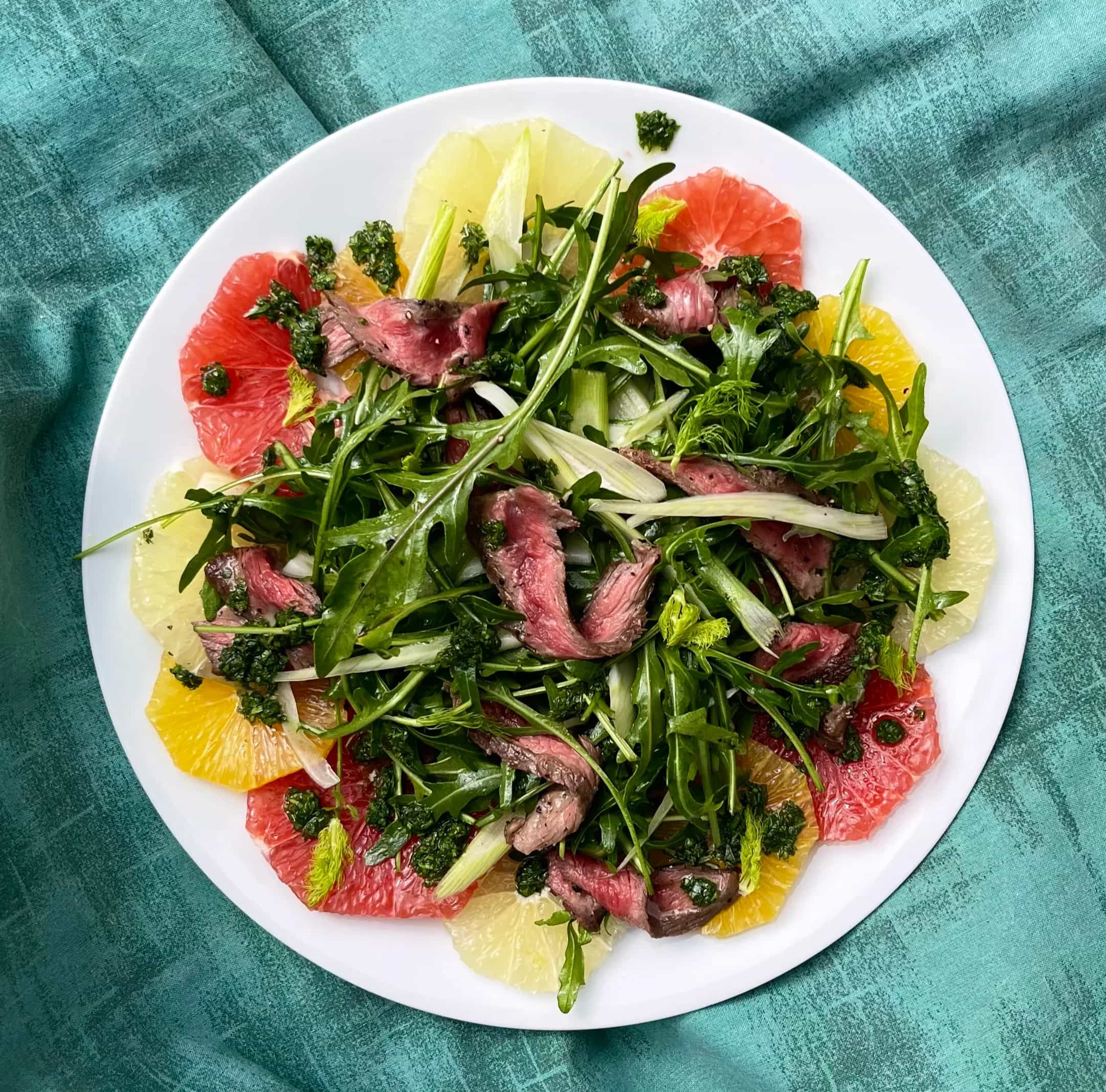 Picture for Zikki's Citrus Steak Salad 