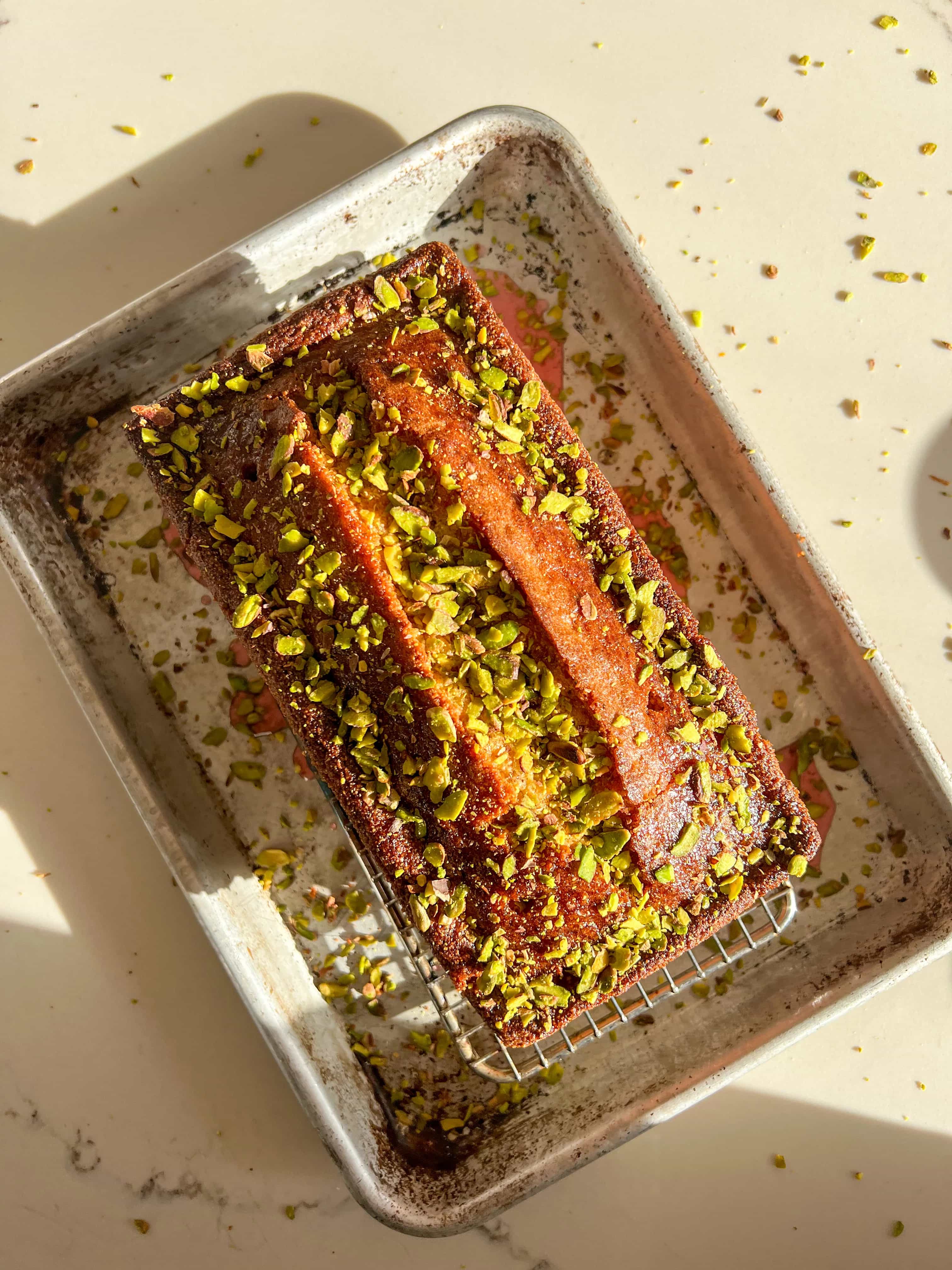 Picture for EVOO Citrus Sumac Semolina Cake