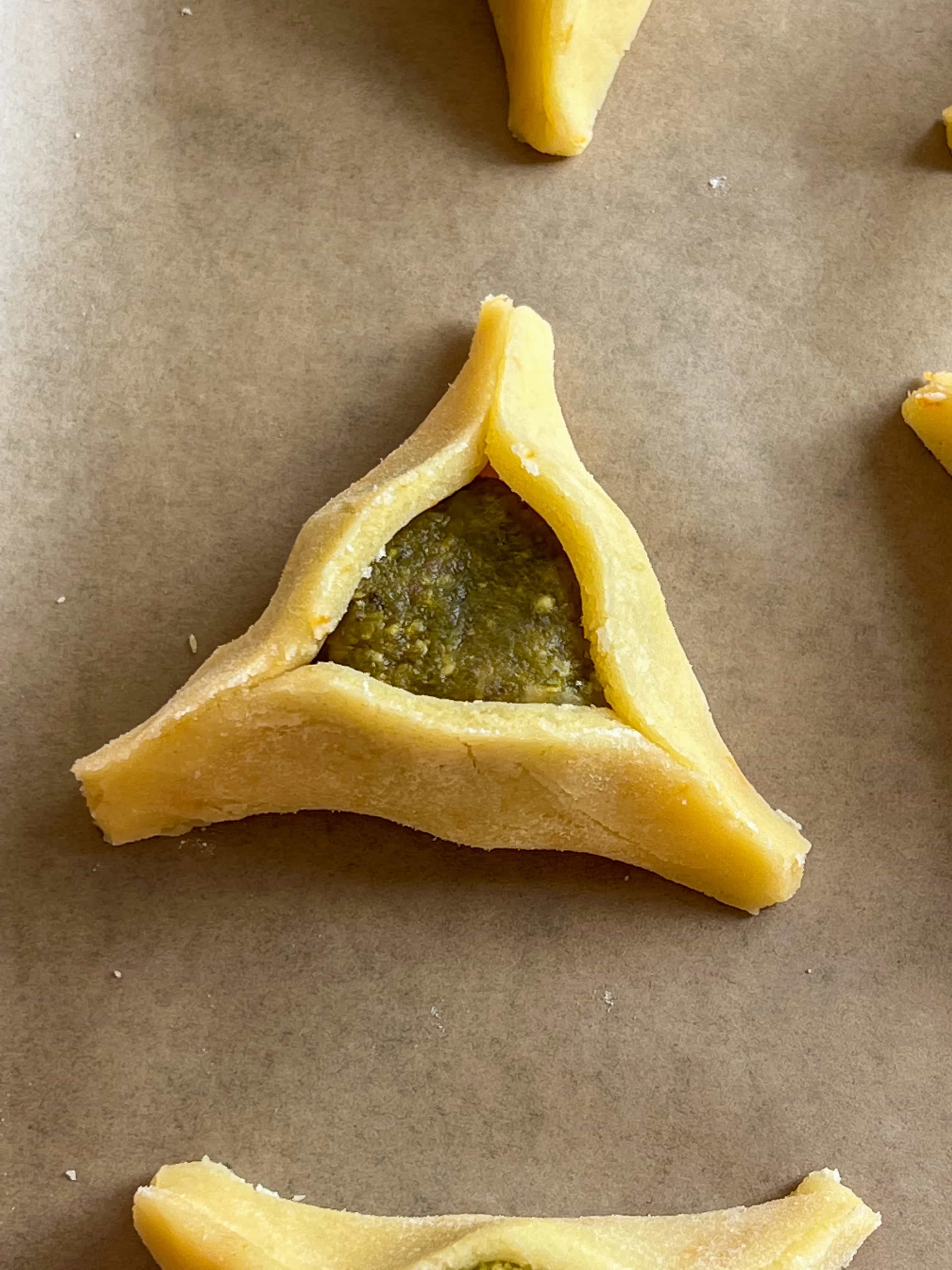 Picture for Pistachio Orange Hamantaschen 