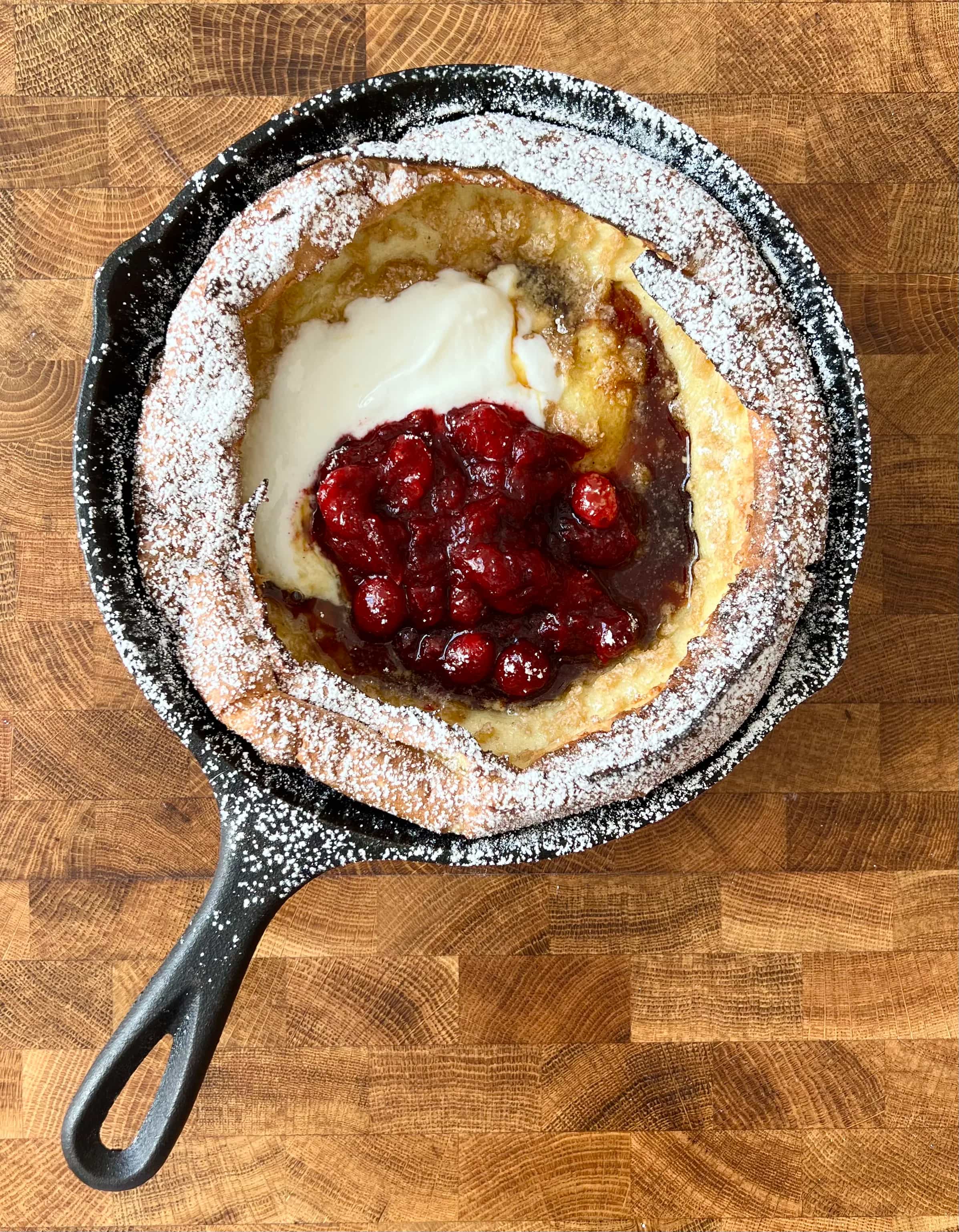 Picture for Dutch Pancake with Cranberry Sumac 