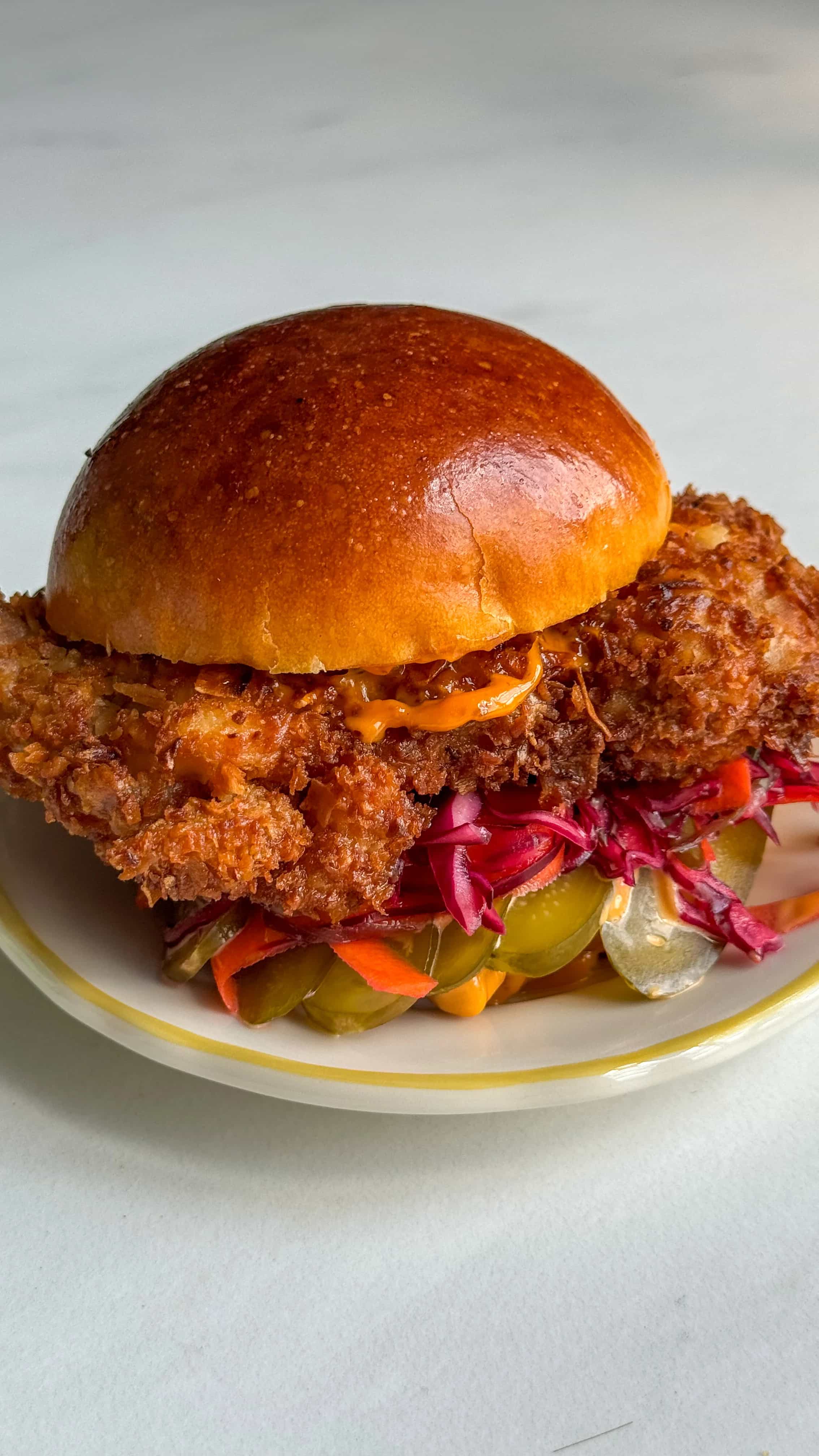 Picture for Coconut Crusted Chicken Schnitzel Sandwich