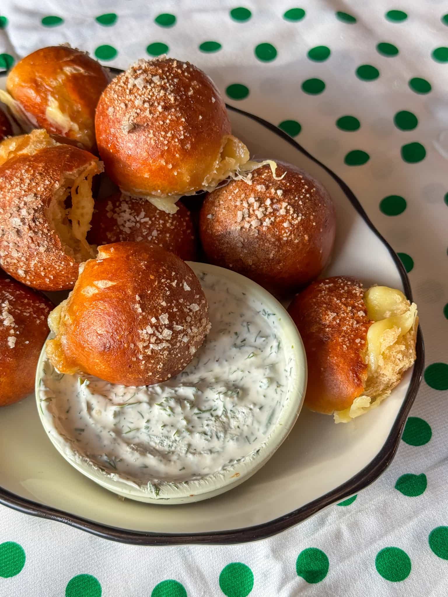 Picture for Cheddar Stuffed Pretzel Bites