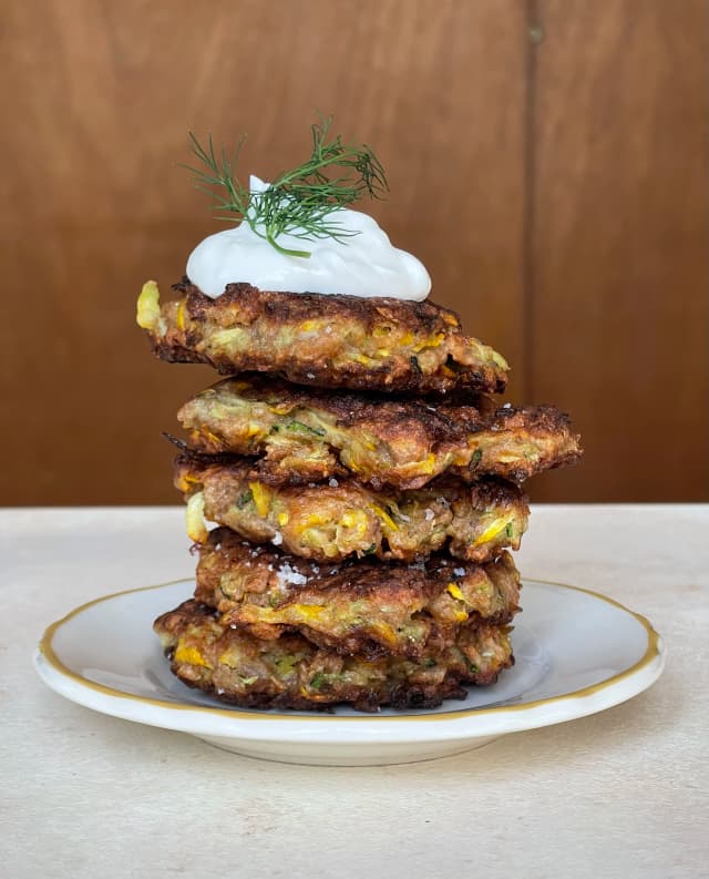 5 Ingredient Zucchini Fritters Bengingi