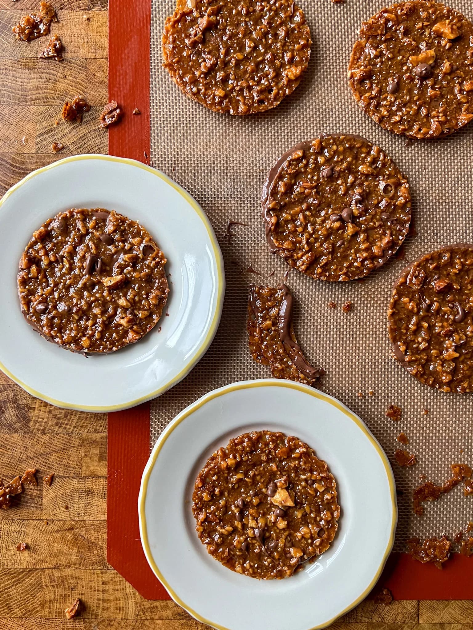 Picture for Florentine Cookies with Nutella