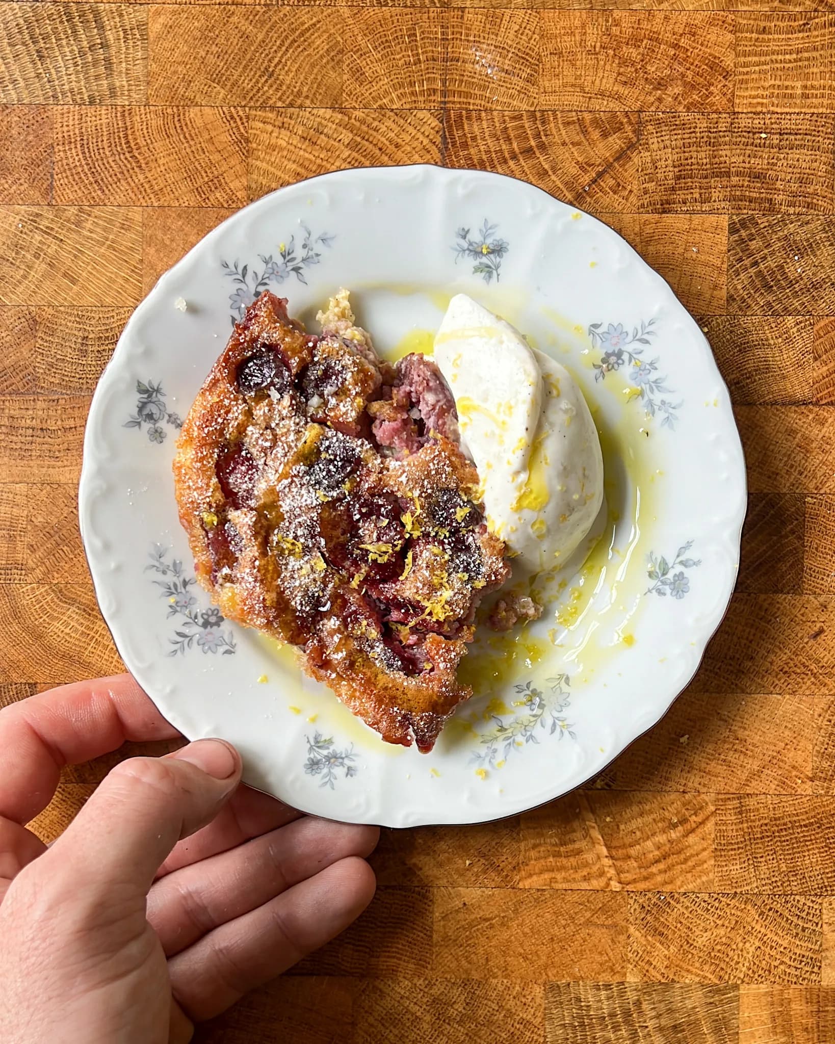 Picture for Gluten Free Cherry Clafoutis